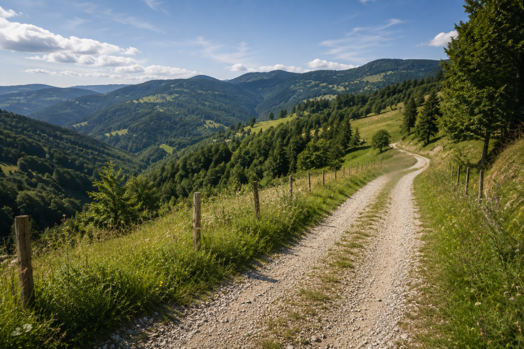Gravel TET trail